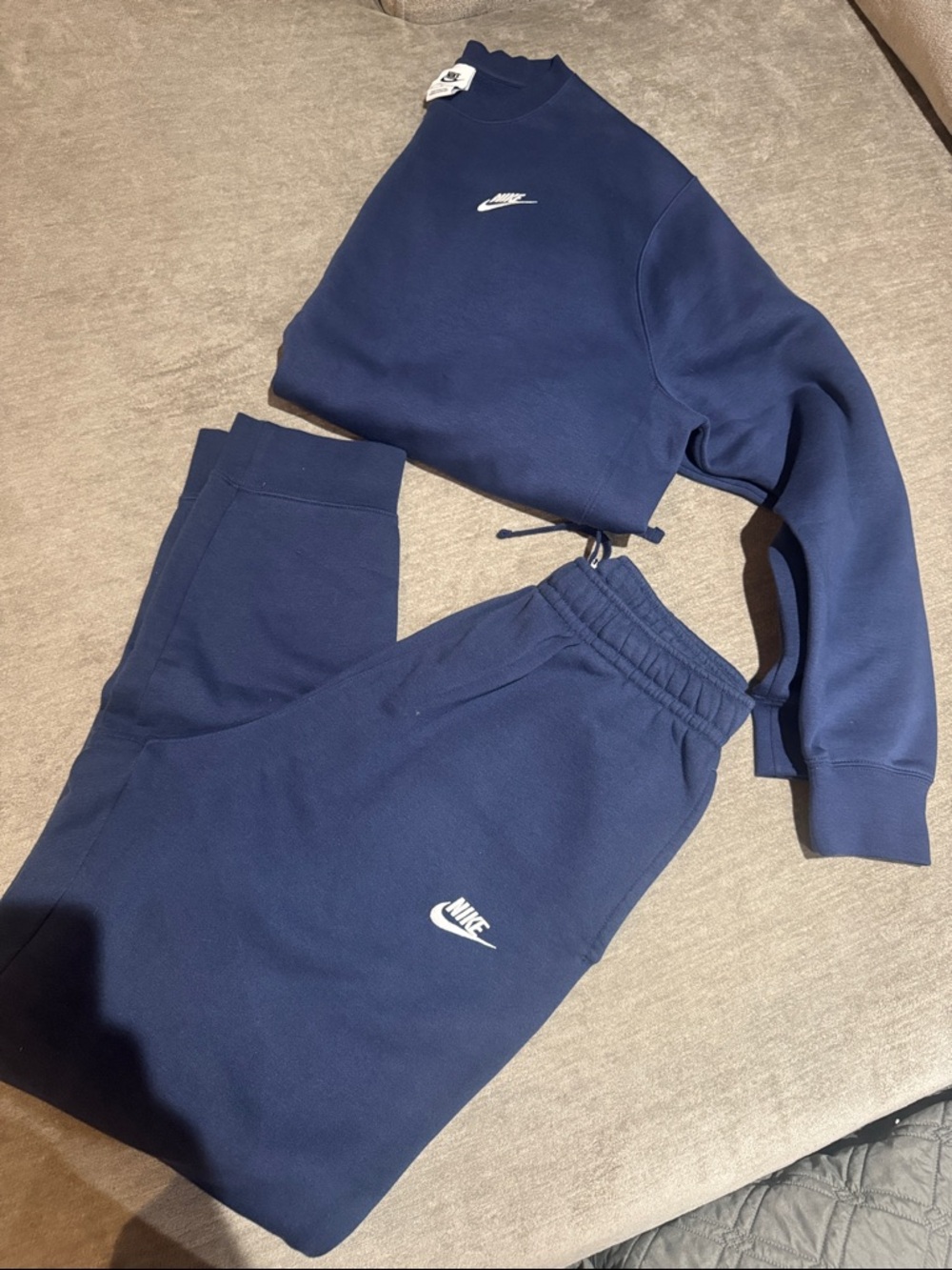 Nike sweatsuit 
XLT Crewneck 
XLT Fleece sweatpants